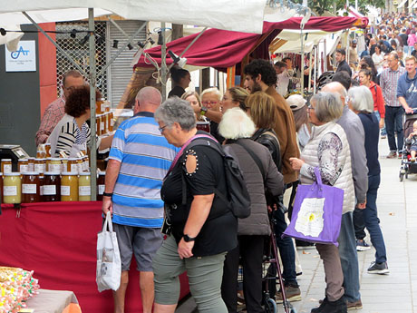 Fires de Sant Narcís 2025.Fira-mercat d'alimentació, artesania, dibuix i pintura