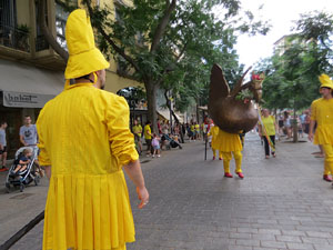 Cercavila de la Flama del Canigó 2025 fins la plaça del Vi