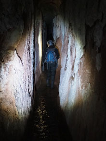 La mina d'aigua del Calvari - interior