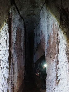 La mina d'aigua del Calvari - interior
