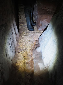 La mina d'aigua del Calvari - interior