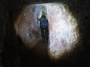 La mina d'aigua del Calvari - interior