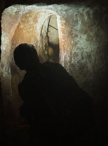 La mina d'aigua del Calvari - interior