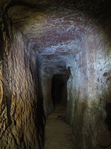 La mina d'aigua del Calvari - interior