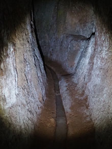 La mina d'aigua del Calvari - interior