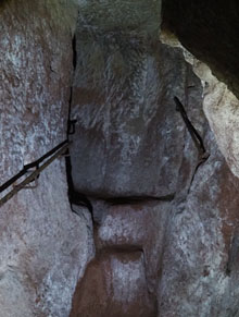 La mina d'aigua del Calvari - interior