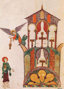 Il·lustració, del 'Beatus'. Any 975