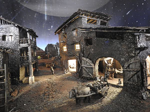 Nadal 2024 a Girona. Exposici&oacute; de pessebres a la Carbonera, organitzada per l'Associaci&oacute; de Pessebristes