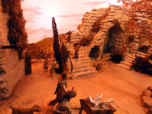 Nadal 2024 a Girona. Exposici&oacute; de pessebres a la Carbonera, organitzada per l'Associaci&oacute; de Pessebristes