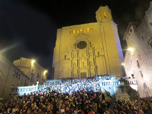 Nadal 2025 a Girona. Campanades de Cap d'Any a la Catedral de Girona