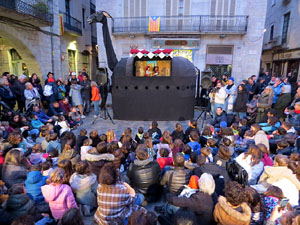 Nadal 2025 a Girona. Inauguraci&oacute; del pessebre de l'Ajuntament