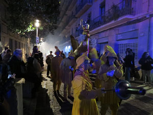 Reis 2026. Arribada dels Reis a la pla&ccedil;a de l'U d'octubre de 2017