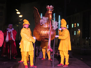 Reis 2026. Arribada dels Reis a la pla&ccedil;a de l'U d'octubre de 2017