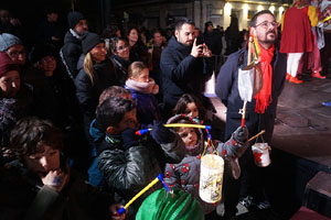 Reis 2026. Arribada dels Reis a la pla&ccedil;a de l'U d'octubre de 2017