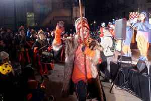 Reis 2026. Arribada dels Reis a la pla&ccedil;a de l'U d'octubre de 2017