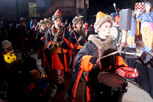 Reis 2026. Arribada dels Reis a la pla&ccedil;a de l'U d'octubre de 2017