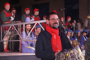 Reis 2026. Arribada dels Reis a la pla&ccedil;a de l'U d'octubre de 2017