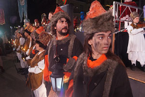 Reis 2026. Arribada dels Reis a la pla&ccedil;a de l'U d'octubre de 2017