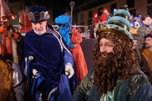 Reis 2026. Arribada dels Reis a la pla&ccedil;a de l'U d'octubre de 2017