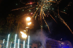 Reis 2026. Arribada dels Reis a la pla&ccedil;a de l'U d'octubre de 2017