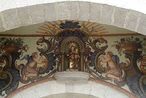La Mare de Déu de la Bona Mort a l'arc de Sobreportes. 2006