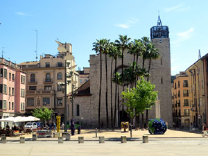 Temps de Flors 2025. Plaça de Santa Susanna