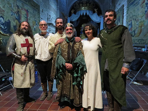 Els int&egrave;rprets de la Consueta de Sant Jordi
