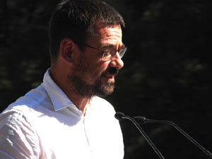 Diada Nacional 2026. Acte institucional a la pla&ccedil;a Catalunya, amb parlaments de Lluc Salellas, Miquel Noguer i S&iacute;lvia Paneque
