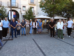 Diada Nacional 2026. Homenatge floral a Carles Rahola a la Rambla de la Llibertat