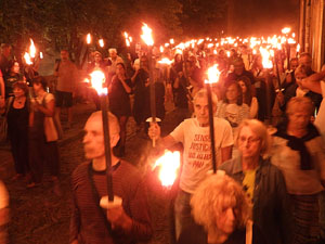 Diada Nacional 2026. XVIII Marxa de Torxes de Girona pels carrers del Barri Vell de Girona