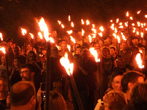 Diada Nacional 2026. XVIII Marxa de Torxes de Girona pels carrers del Barri Vell de Girona