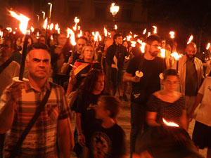 Diada Nacional 2026. XVIII Marxa de Torxes de Girona pels carrers del Barri Vell de Girona