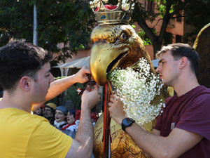 Cercavila de la Flama del Canig&oacute; 2026 fins la pla&ccedil;a del Vi