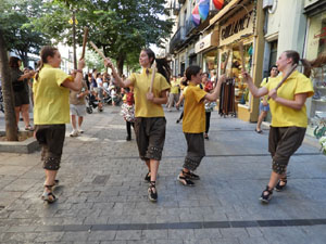 Cercavila de la Flama del Canig&oacute; 2026 fins la pla&ccedil;a del Vi