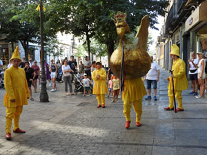 Cercavila de la Flama del Canig&oacute; 2026 fins la pla&ccedil;a del Vi