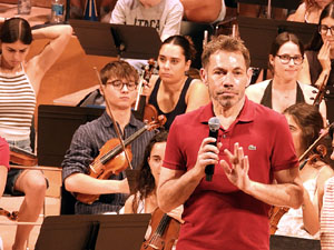 Festival Notes al parc 2026. Assaig de la Jove Orquestra de les Comarques Gironines
