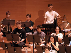 Festival Notes al parc 2026. Assaig de la Jove Orquestra de les Comarques Gironines