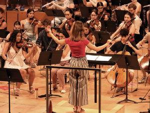 Festival Notes al parc 2026. Assaig de la Jove Orquestra de les Comarques Gironines