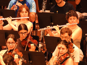Festival Notes al parc 2026. Assaig de la Jove Orquestra de les Comarques Gironines