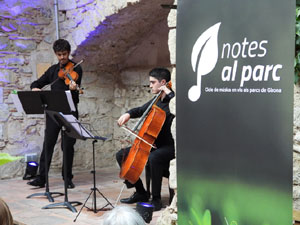 Festival Notes al parc 2026. Jaume Ferrer i Miquel Mu&ntilde;iz