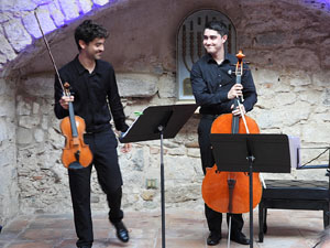Festival Notes al parc 2026. Jaume Ferrer i Miquel Mu&ntilde;iz