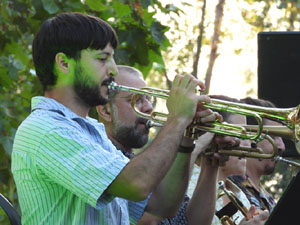Festival Notes al parc 2026. Girona Jazz Project Big Band & Smack Dab
