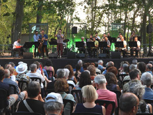 Festival Notes al parc 2026. Girona Jazz Project Big Band & Smack Dab