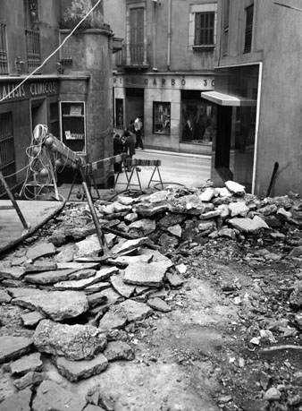 Preparaci&oacute; de les noves escales cap a l'Argenteria. 1973