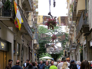 Temps de Flors 2026. Carrer Argenteria