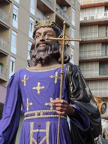 Trobada de gegants: la cercavila