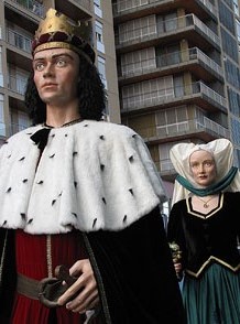 Trobada de gegants: la cercavila