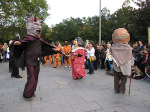 Trobada de gegants: la cercavila