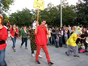 Trobada de gegants: la cercavila