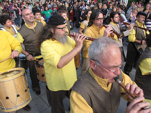 Trobada de gegants: la cercavila